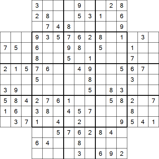 Flower Sudoku - Medium