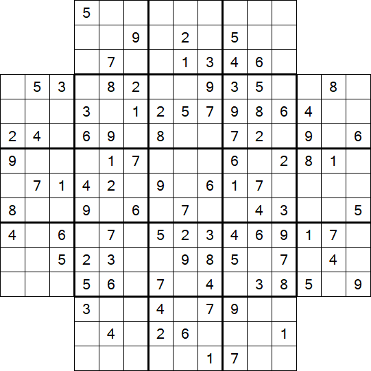 Flower Sudoku - Medium