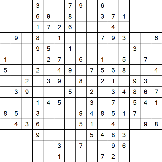 Flower Sudoku - Moyen
