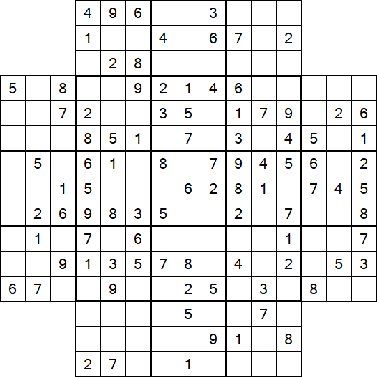Flower Sudoku - Moyen
