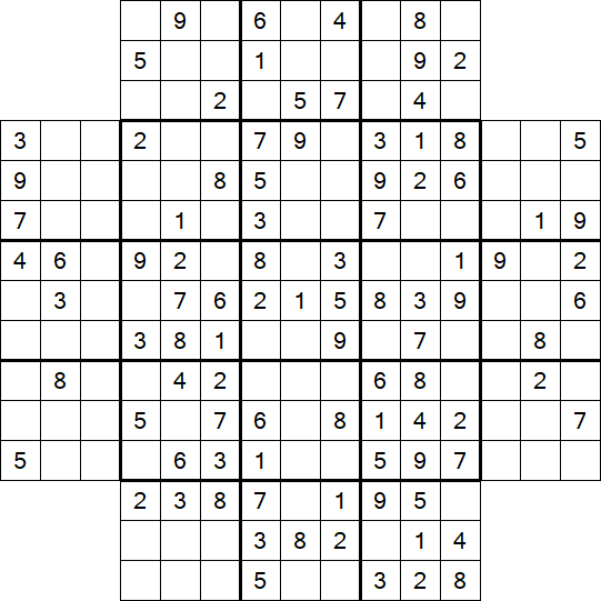 Flower Sudoku - Moyen