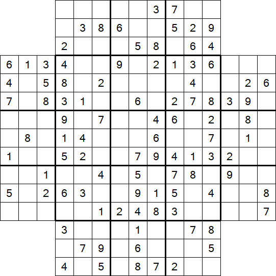 Flower Sudoku - Moyen