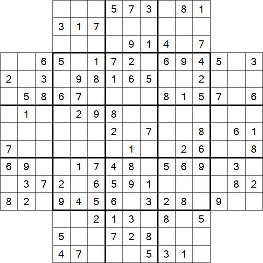 Flower Sudoku - Moyen