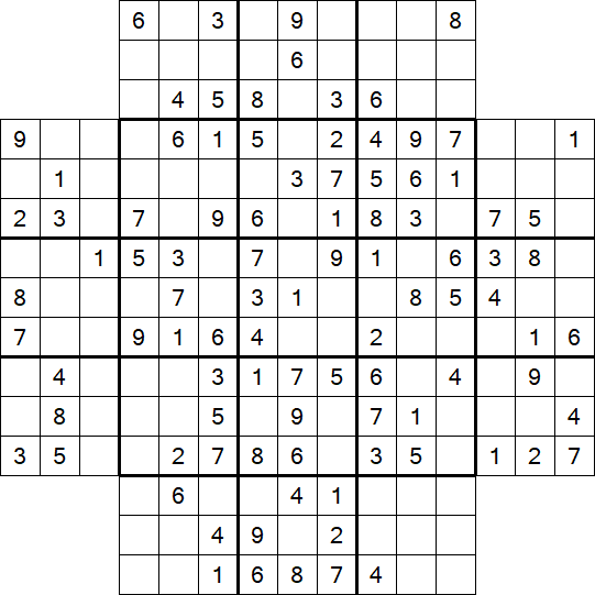 Flower Sudoku - Moyen