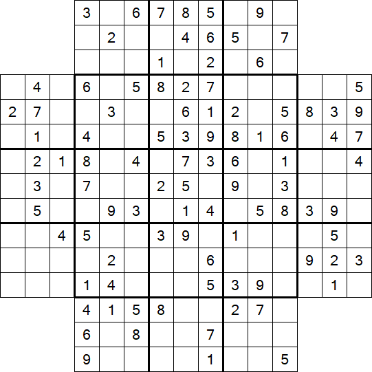 Flower Sudoku - Moyen