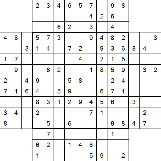 Flower Sudoku - Moyen