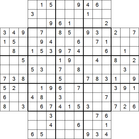 Flower Sudoku - Moyen