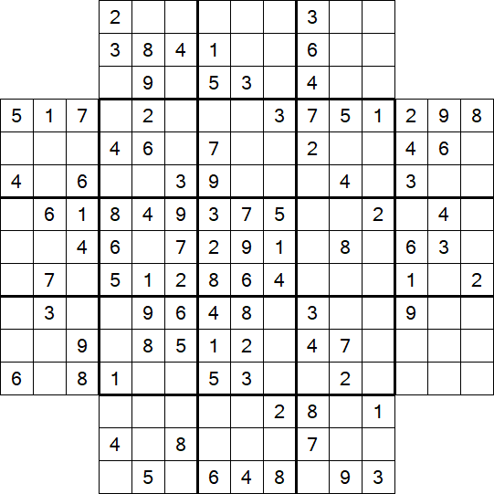 Flower Sudoku - Moyen