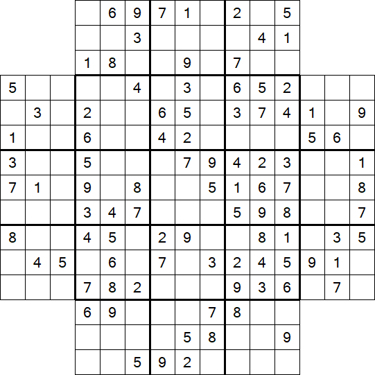 Flower Sudoku - Moyen