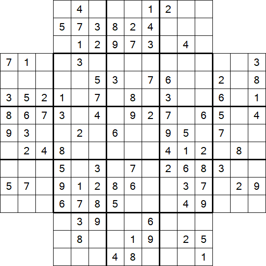 Flower Sudoku - Moyen