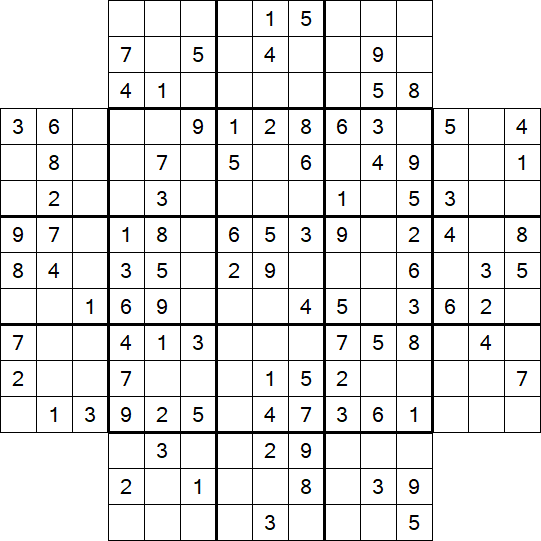 Flower Sudoku - Moyen