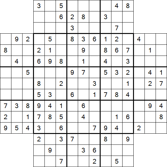 Flower Sudoku - Moyen