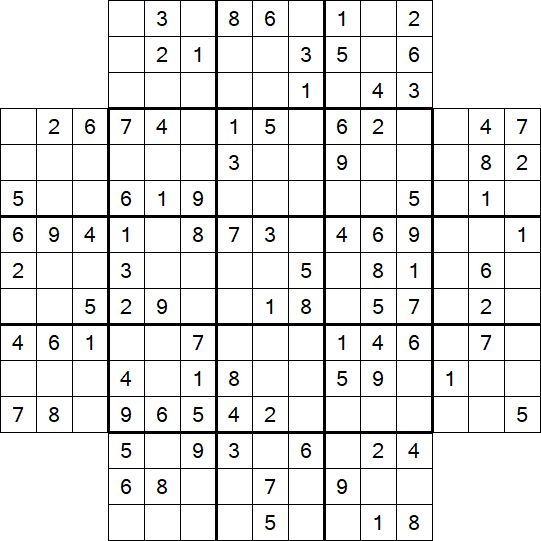 Flower Sudoku - Moyen