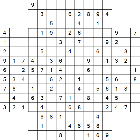Flower Sudoku - Moyen