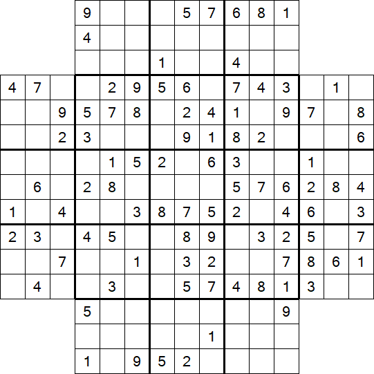 Flower Sudoku - Moyen