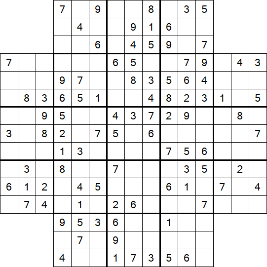 Flower Sudoku - Moyen