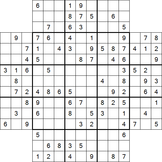 Flower Sudoku - Moyen