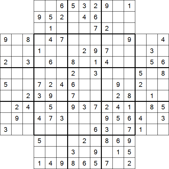 Flower Sudoku - Moyen