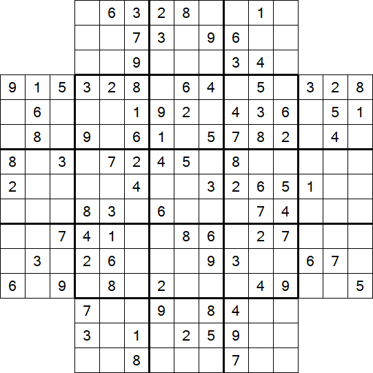 Flower Sudoku - Medium