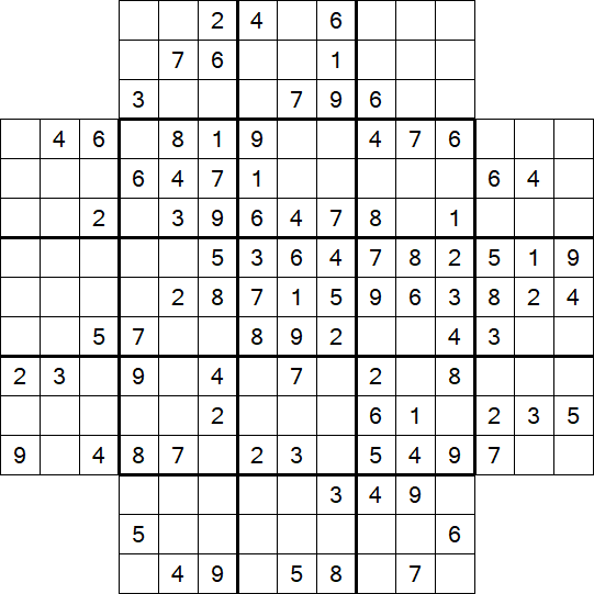 Flower Sudoku - Medium