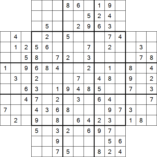 Flower Sudoku - Medium