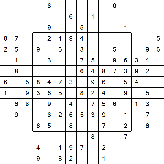 Flower Sudoku - Medium