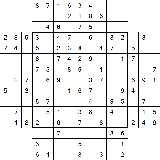 Flower Sudoku - Medium