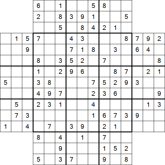 Flower Sudoku - Medium