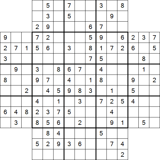 Flower Sudoku - Medium