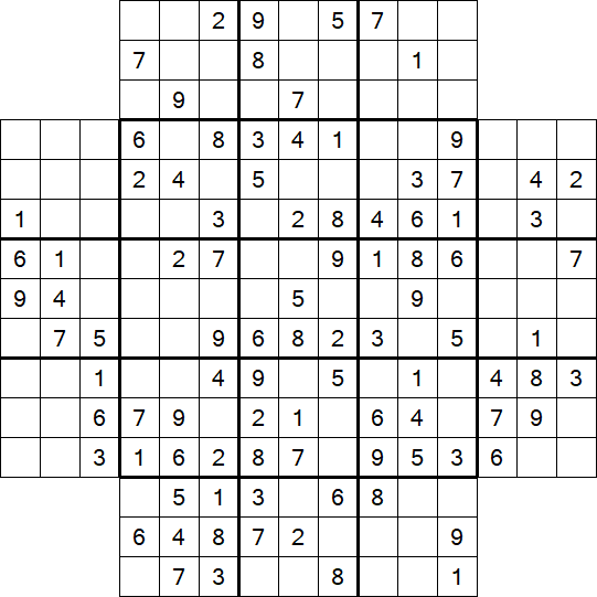 Flower Sudoku - Medium