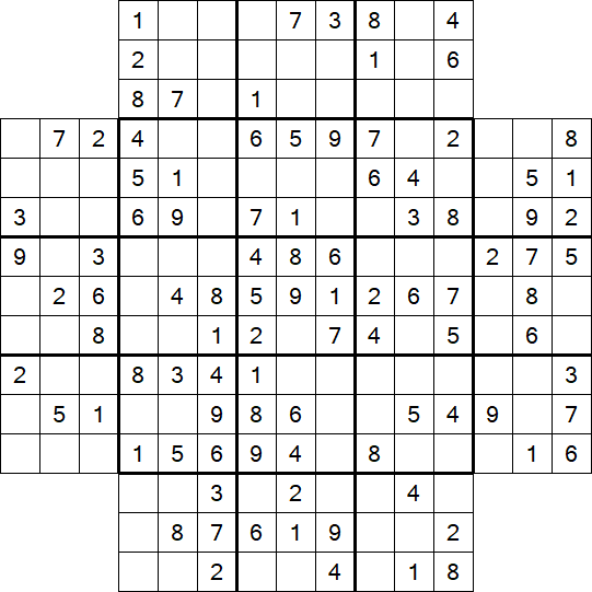 Flower Sudoku - Medium