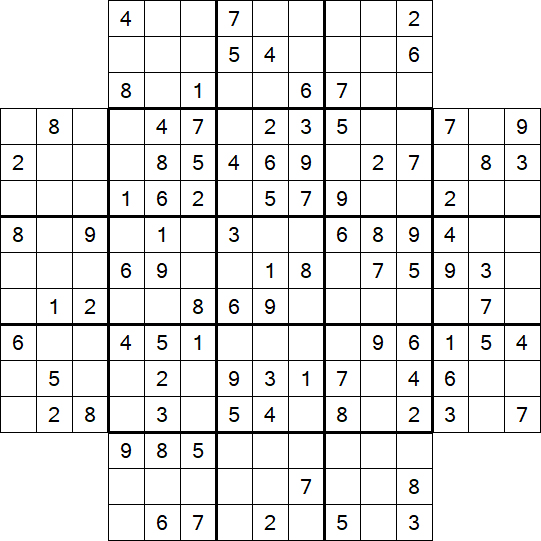 Flower Sudoku - Medium