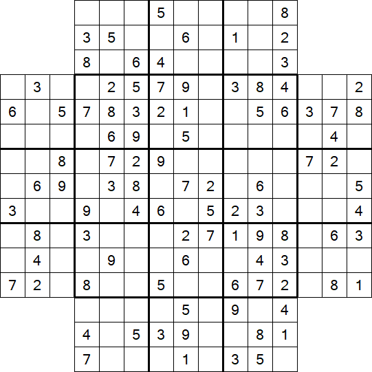 Flower Sudoku - Medium
