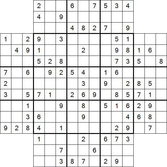 Flower Sudoku - Medium
