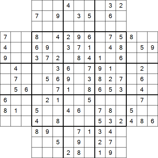 Flower Sudoku - Medium