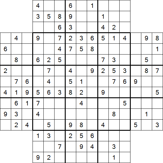 Flower Sudoku - Medium