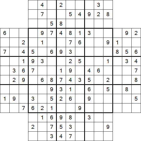 Flower Sudoku - Medium
