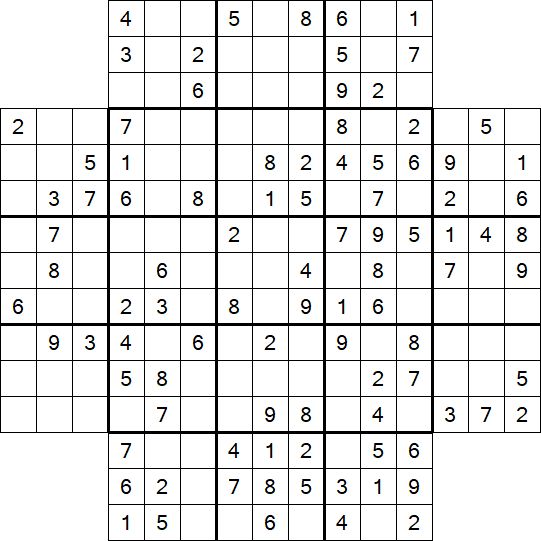 Flower Sudoku - Medium