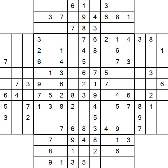 Flower Sudoku - Medium