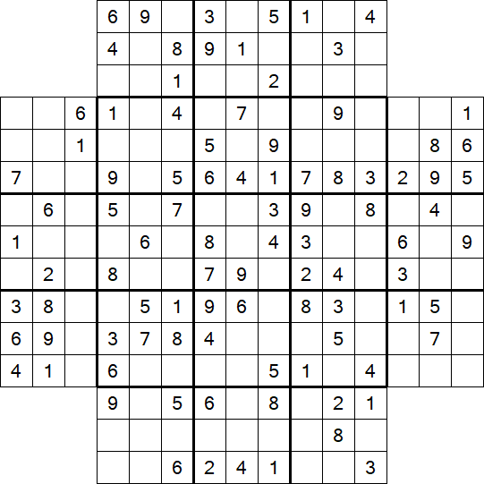 Flower Sudoku - Medium
