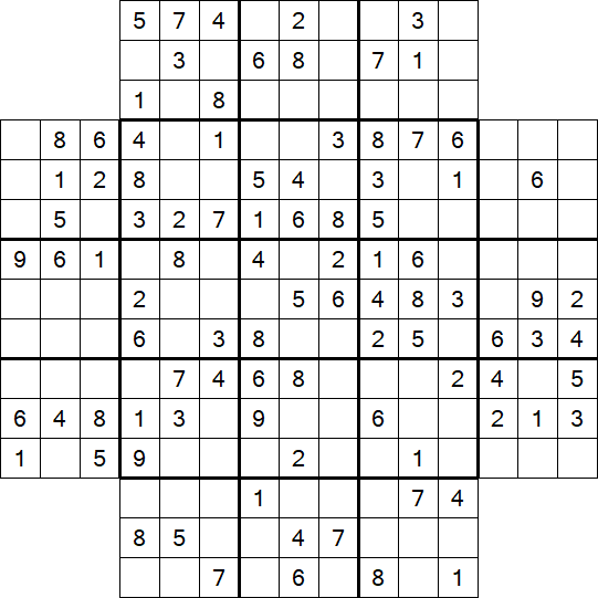 Flower Sudoku - Medium