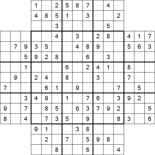 Flower Sudoku - Medium