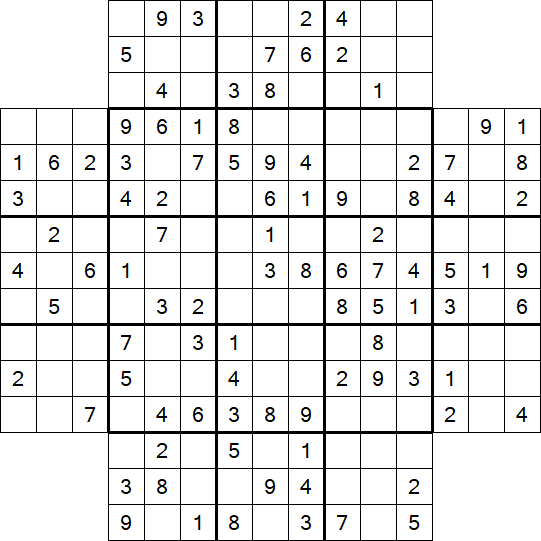 Flower Sudoku - Medium