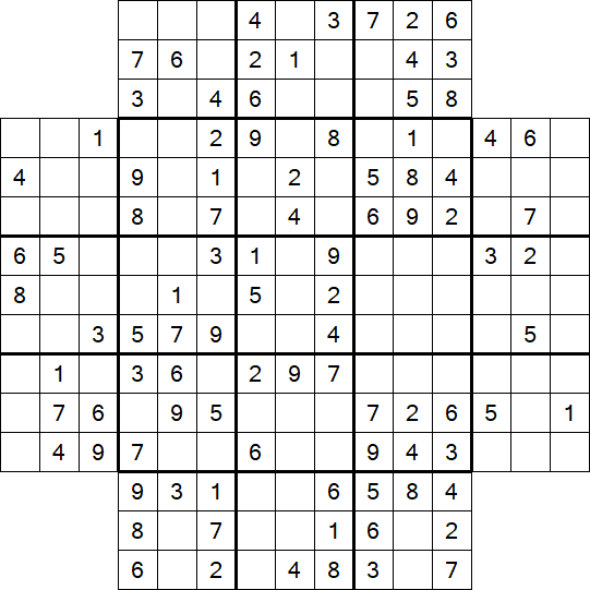 Flower Sudoku - Medium