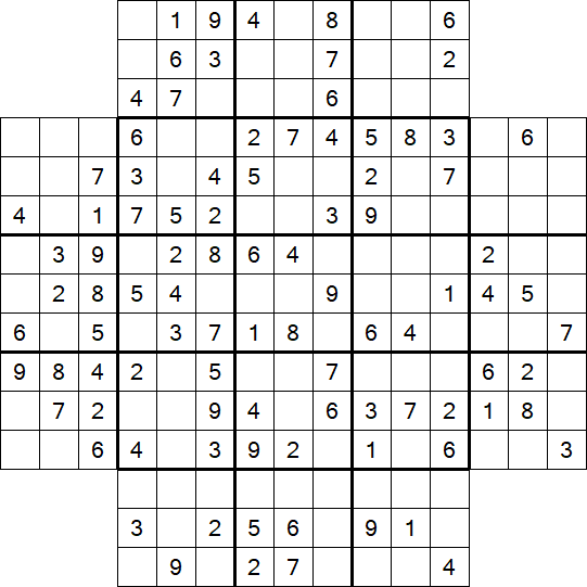 Flower Sudoku - Medium