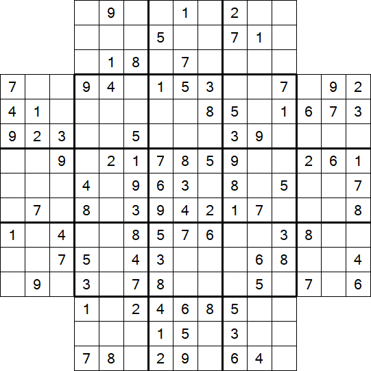 Flower Sudoku - Medium