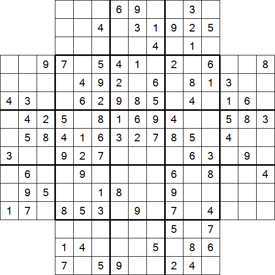 Flower Sudoku - Medium