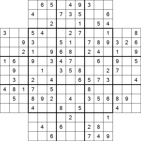 Flower Sudoku - Medium