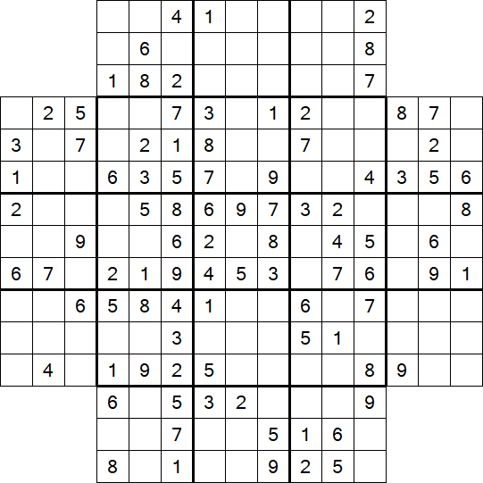 Flower Sudoku - Medium