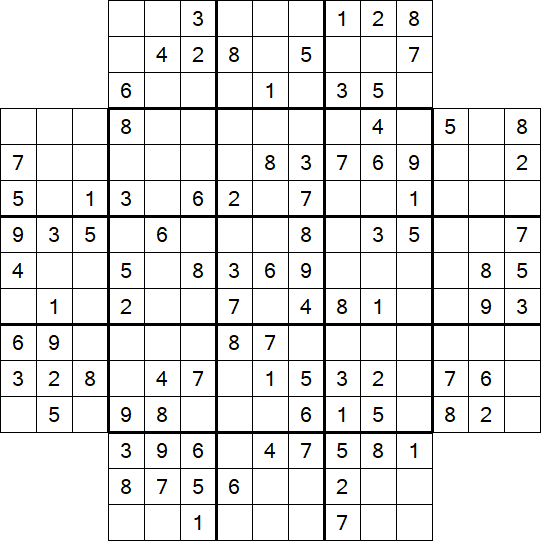 Flower Sudoku - Medium